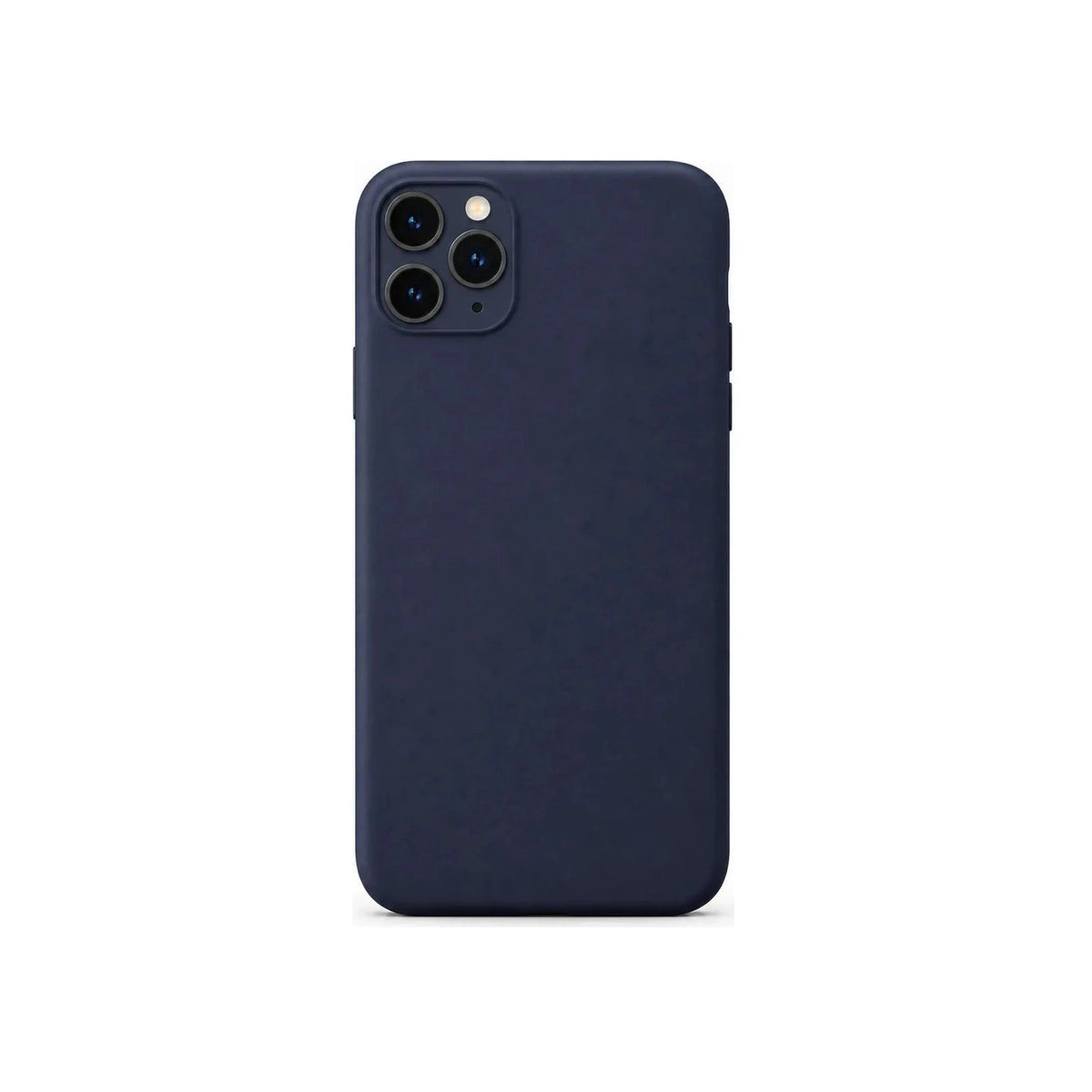 Capa Slim Lisa azul-escuro para Iphone 11 PRO MAX em vista traseira