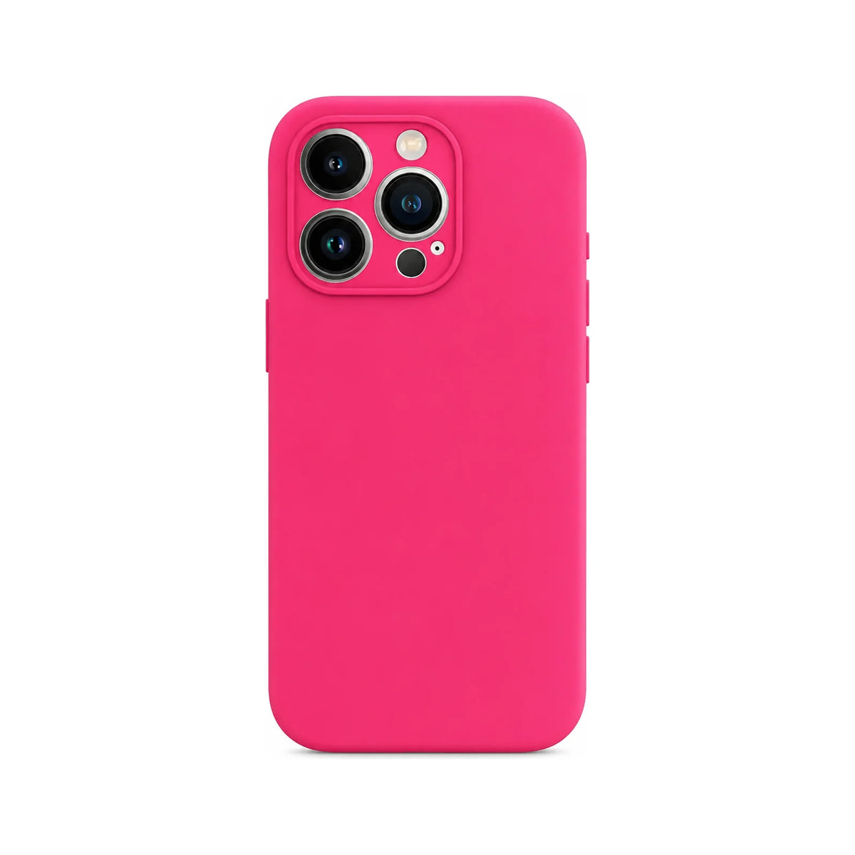 Capa Slim Lisa rosa para Iphone 16 PRO MAX em vista traseira