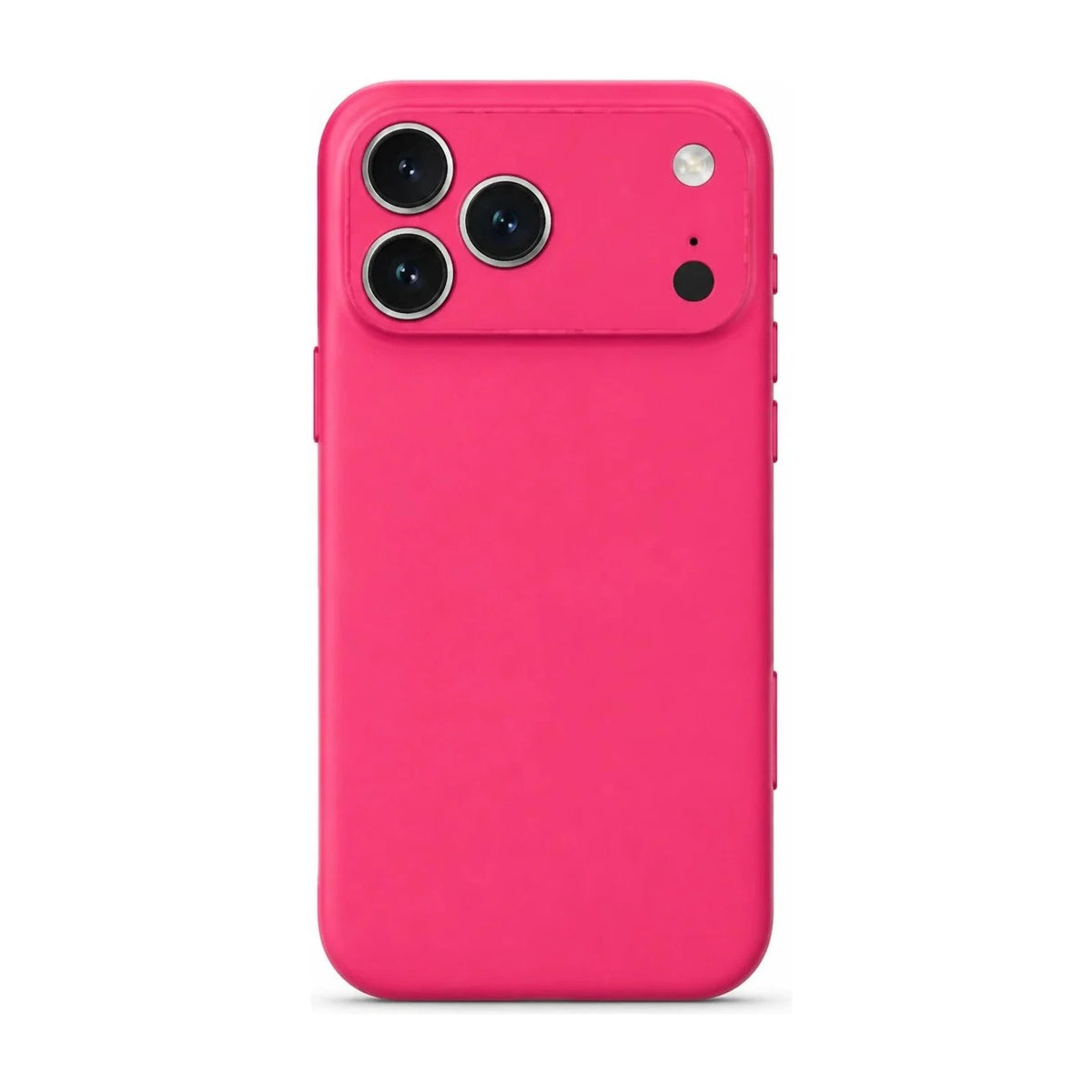 Capa Slim Lisa rosa para iPhone 17 PRO em vista traseira