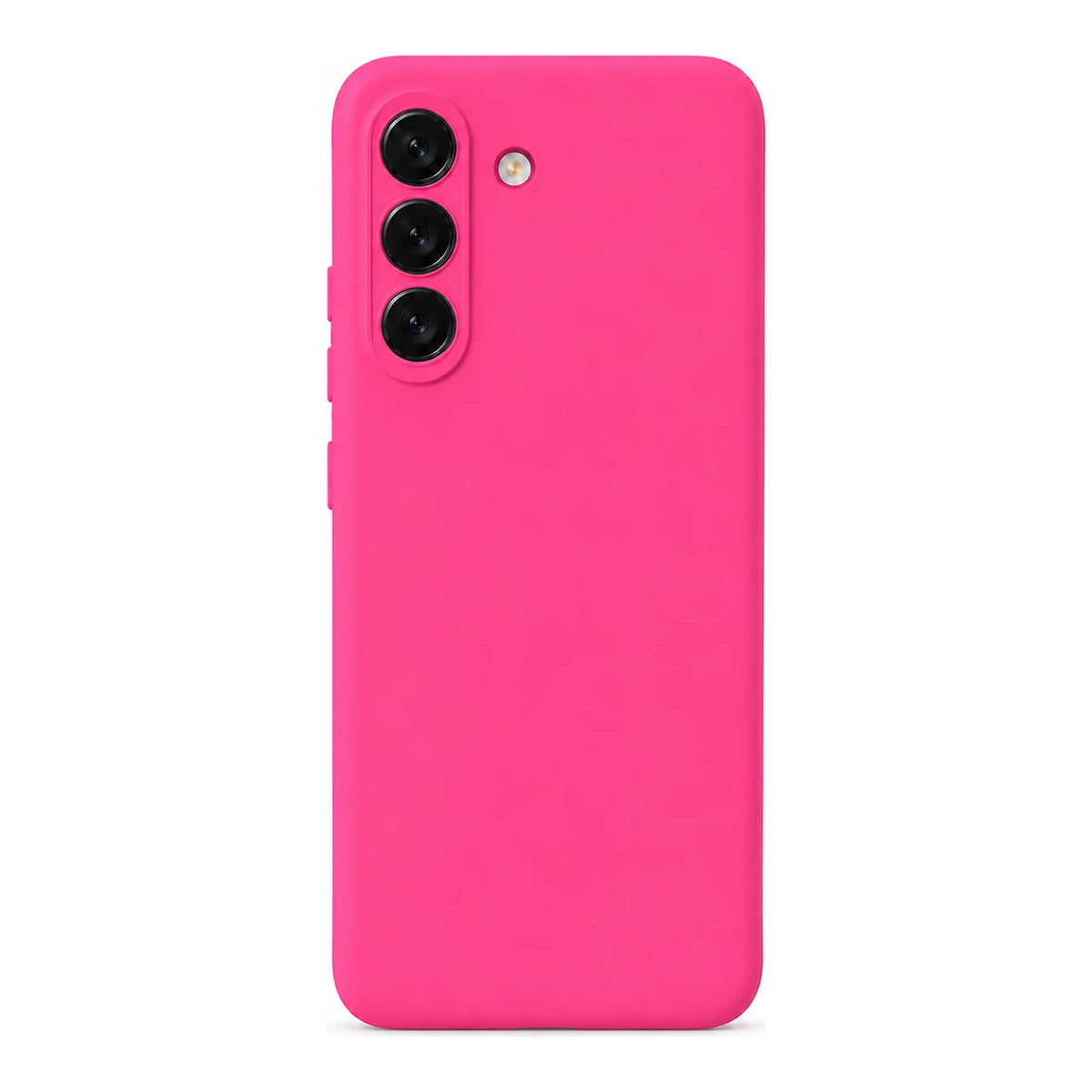 Capa Slim Lisa rosa para Samsung A14 em vista traseira