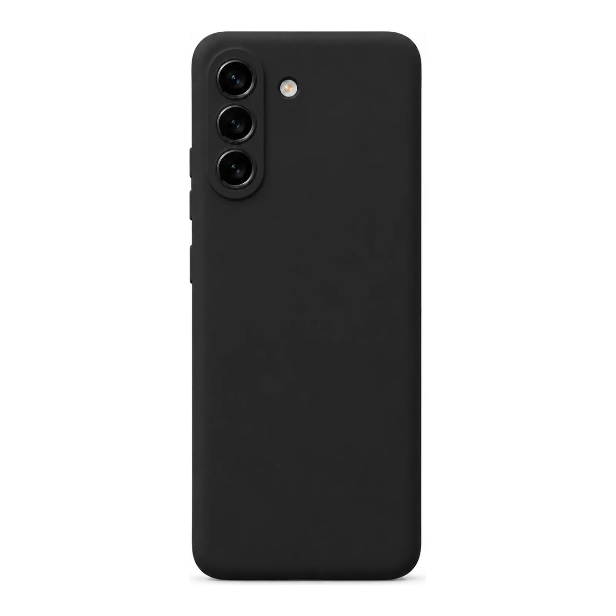 Capa Slim Lisa preta para Samsung A15 em vista traseira