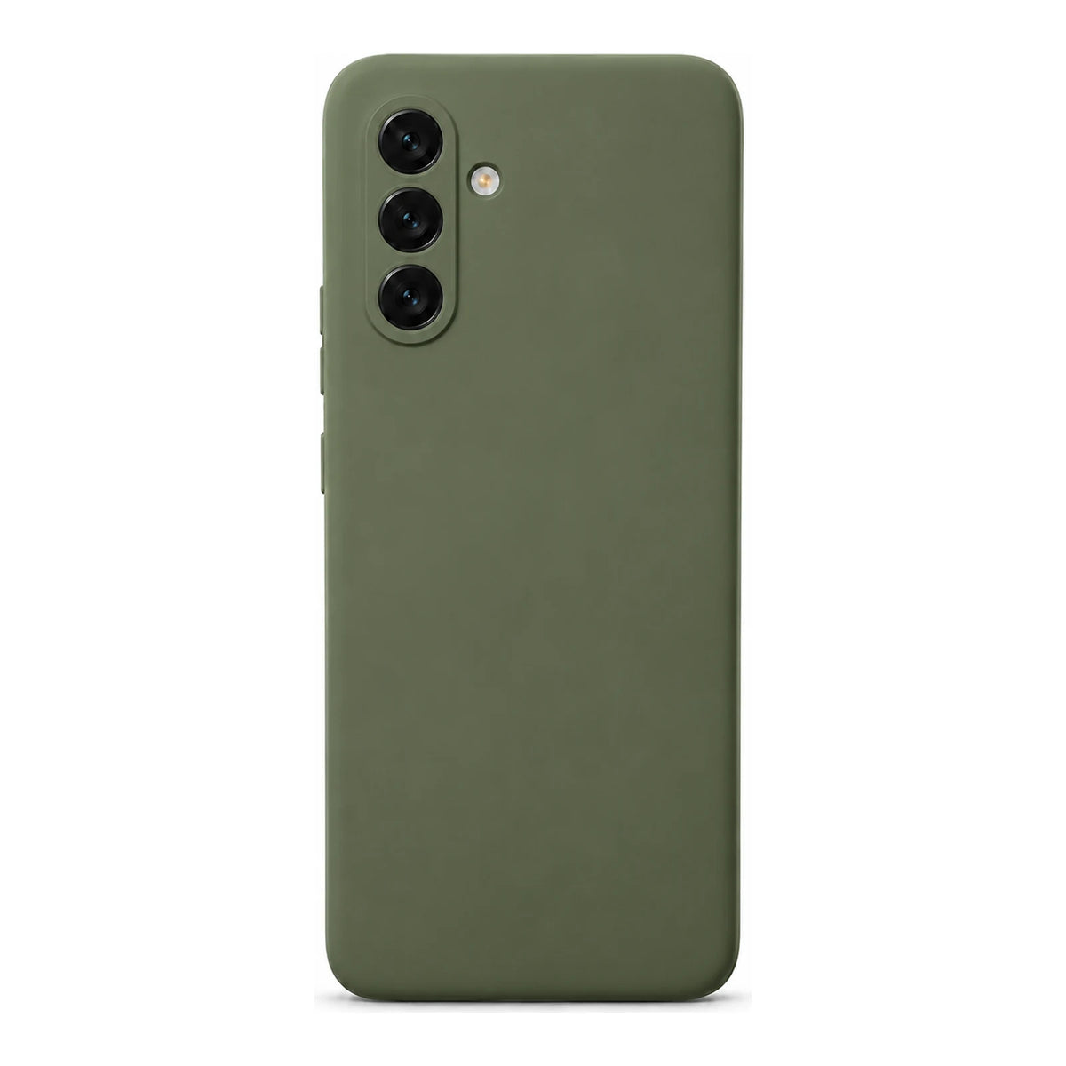 Capa Slim Lisa verde para Samsung A54 5G em vista traseira