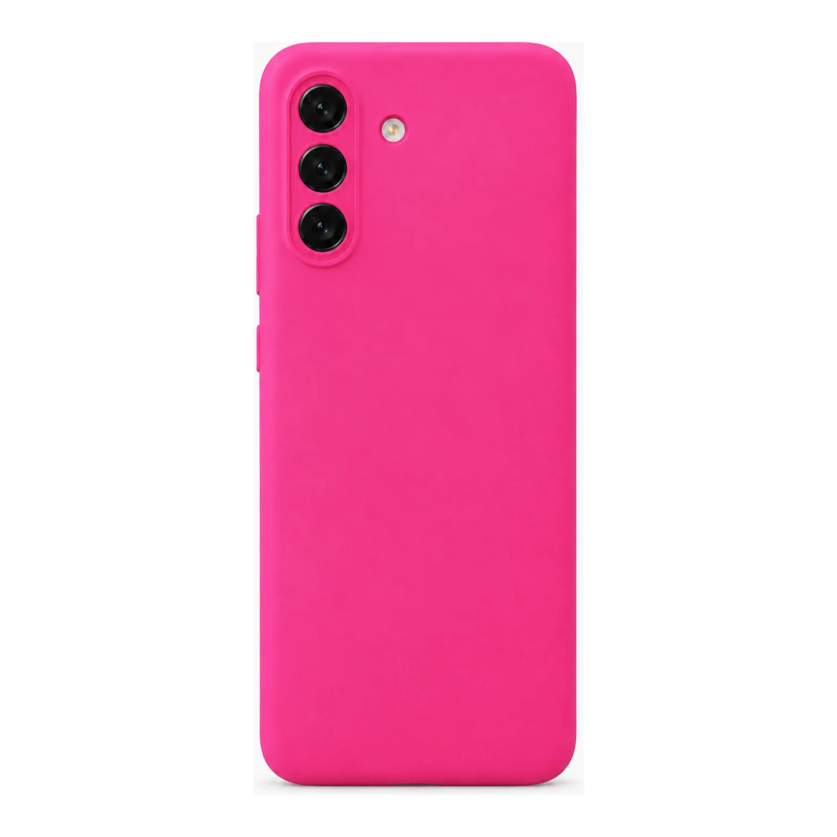 Capa Slim Lisa rosa para Samsung A54 5G em vista traseira