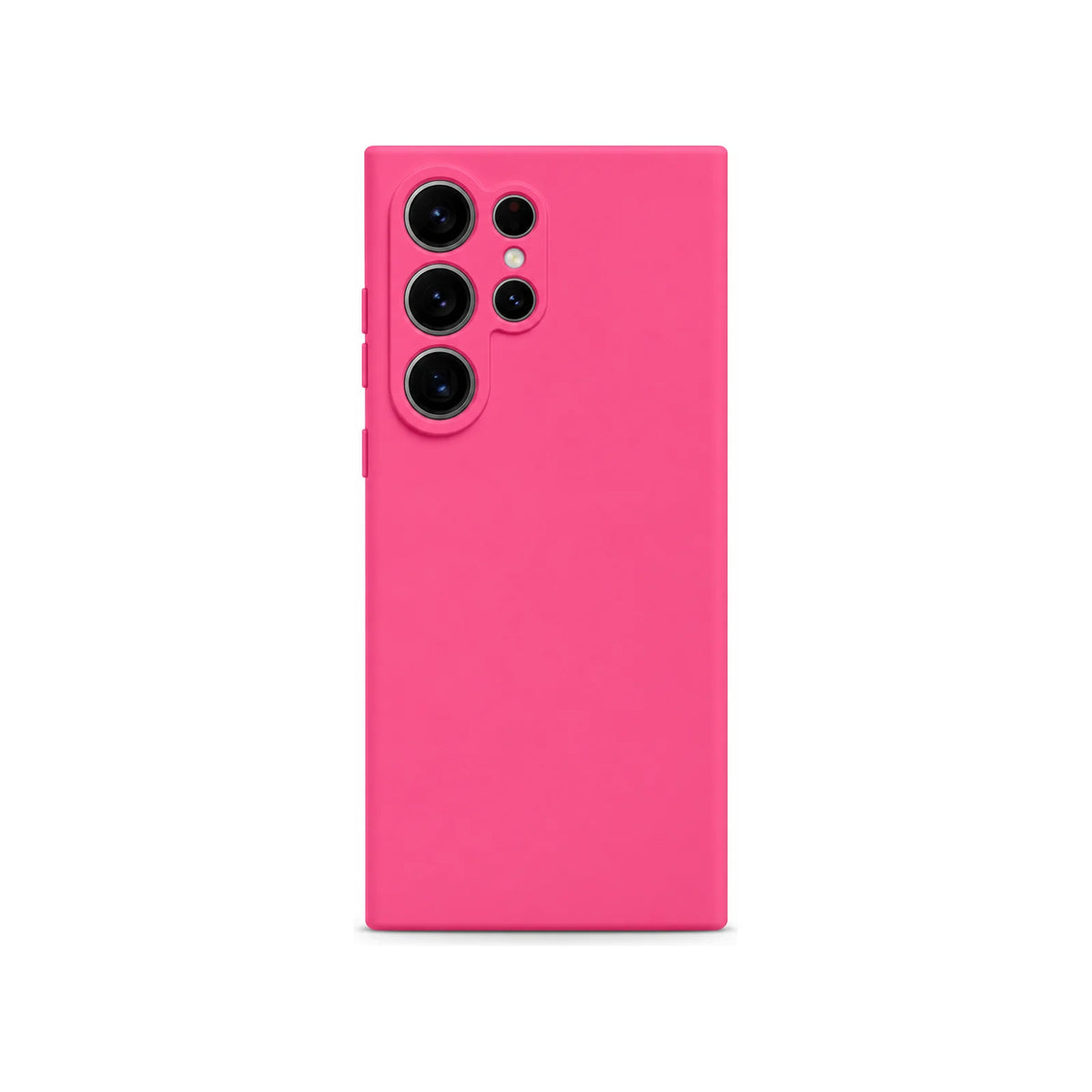 Capa Slim Lisa rosa para Samsung S24 ULTRA em vista traseira