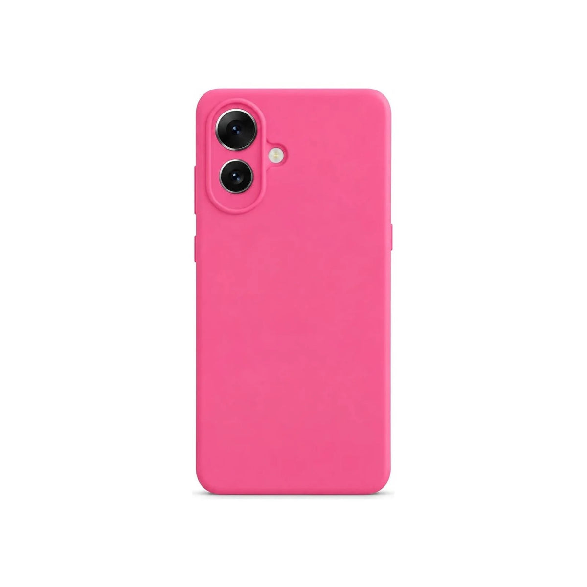Capa Slim Lisa rosa para Samsung S25 EDGE em vista traseira
