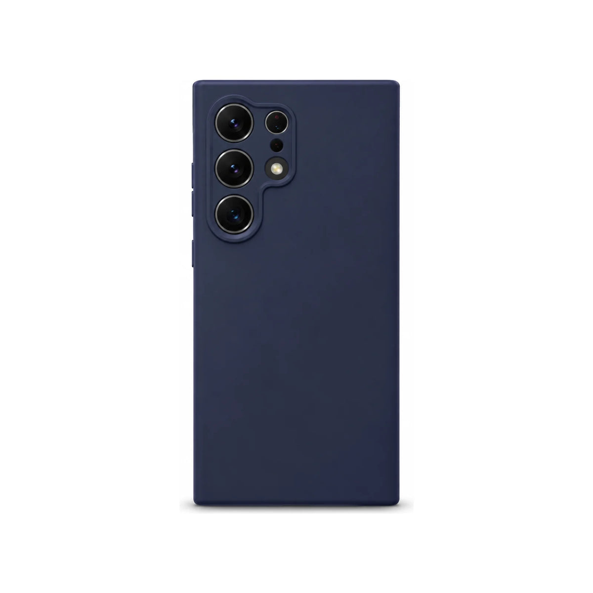 Capa Slim Lisa azul-escuro para Samsung S25 ULTRA em vista traseira