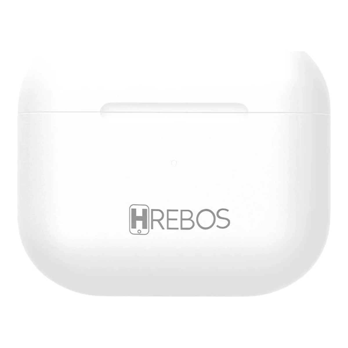 Estojo de recarga Hrebos EB-213 branco em vista frontal