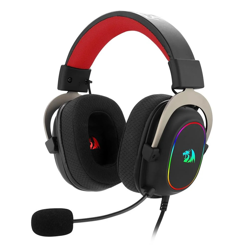 Headset Gamer Redragon Zeus X RGB Preto