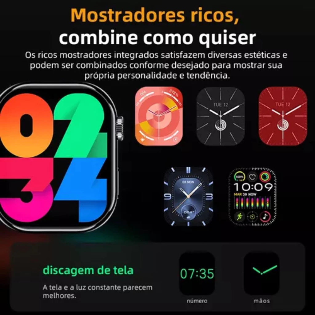 RELOGIO SMARTWATCH AURAFIT A10 MINI AMOLED