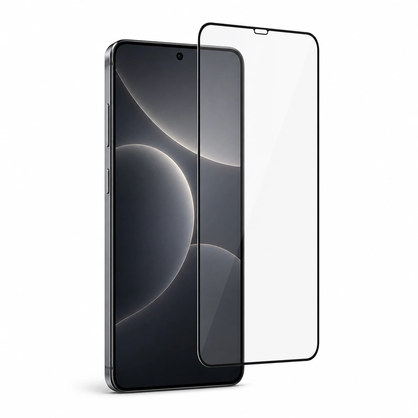 Película Fiber Glass Samsung S24 Ultra - película Fiber Glass 9H transparente com borda preta VERO para Samsung compatível