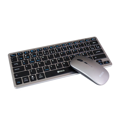 Kit Hrebos IF-215 com teclado e mouse sem fio em perspectiva