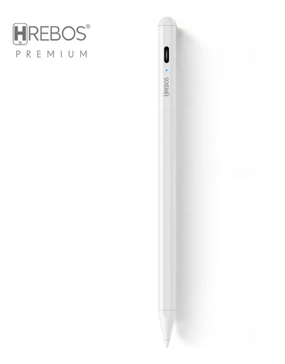 Caneta Hrebos Stylus Pen IF-231 branca em vista lateral