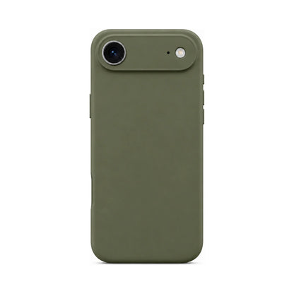 Capa Slim Lisa verde para Iphone 17 AIR em vista traseira