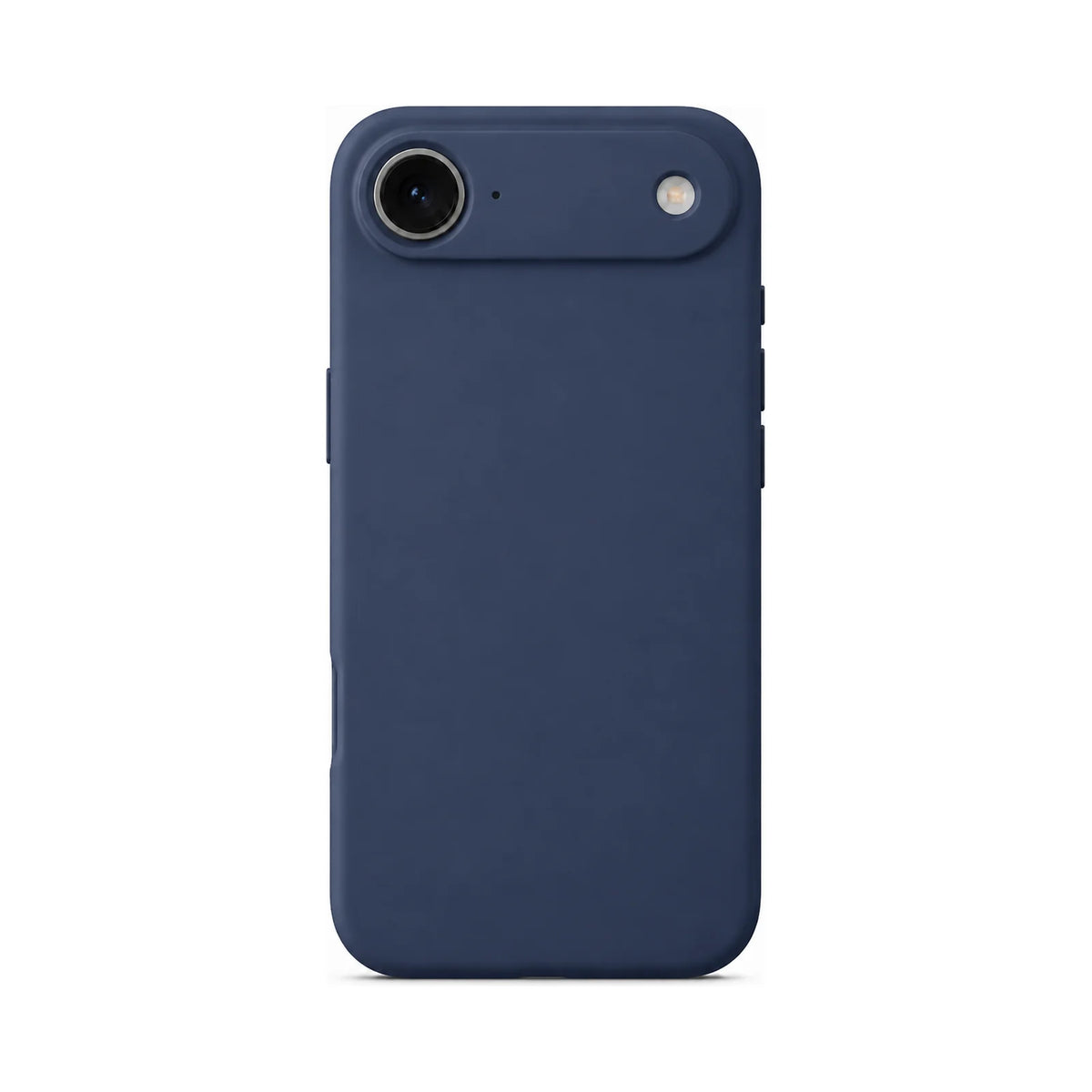 Capa Slim Lisa azul-escuro para Iphone 17 AIR em vista traseira