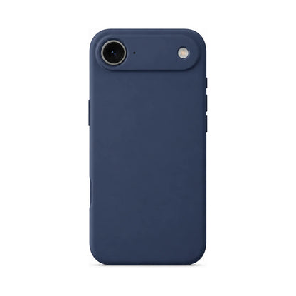 Capa Slim Lisa azul-escuro para Iphone 17 AIR em vista traseira
