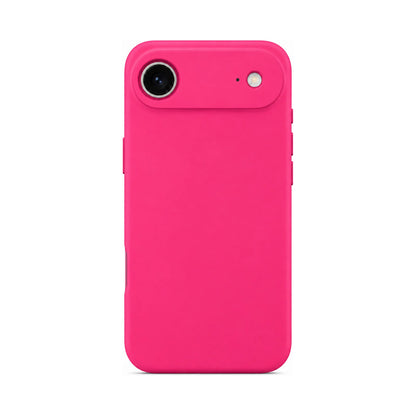 Capa Slim Lisa rosa para Iphone 17 AIR em vista traseira