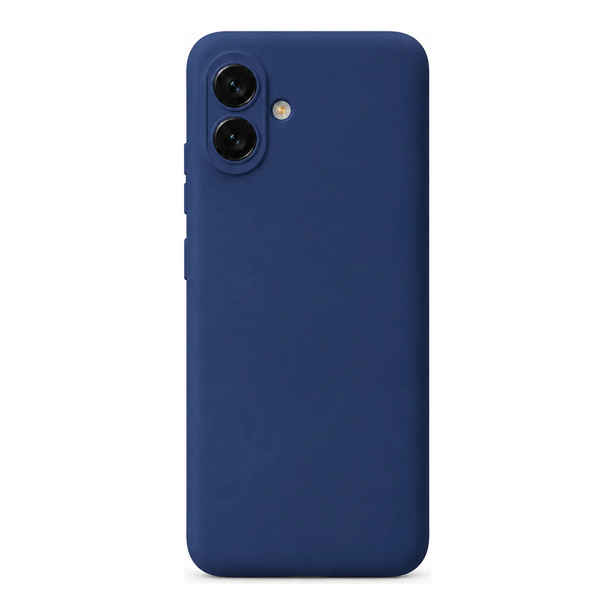 Capa Slim Lisa azul-escuro para Samsung A05 em vista traseira