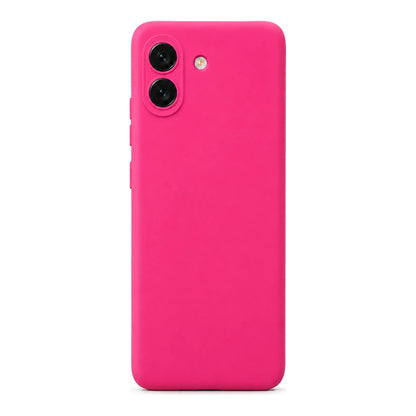 Capa Slim Lisa rosa para Samsung A05 em vista traseira