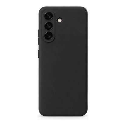 Capa Slim Lisa preta para Samsung A14 em vista traseira