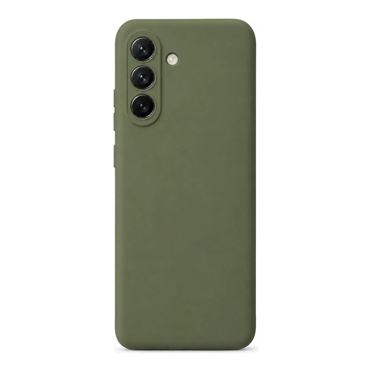 Capa Slim Lisa verde para Samsung A14 em vista traseira