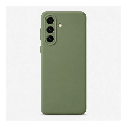 Capa Slim Lisa verde para Samsung A57 em vista traseira