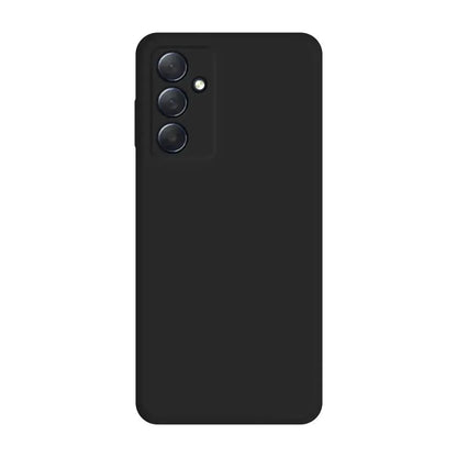 Capa Slim Lisa preta para Samsung Galaxy A25 5G em vista traseira