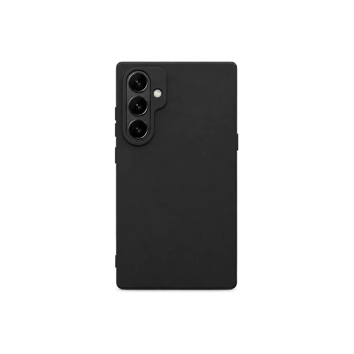 Capa Slim Lisa preto para Samsung Galaxy S25 PLUS em vista traseira