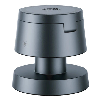 Dock Station Hrebos DK-207 cinza em posição recolhida
