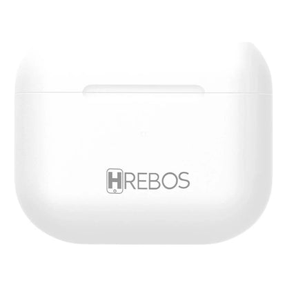 Estojo de recarga Hrebos EB-213 branco em vista frontal