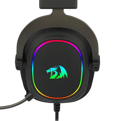 Headset Gamer Redragon Zeus X RGB Preto