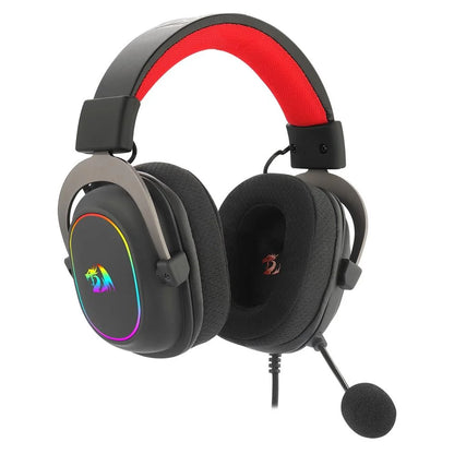 Headset Gamer Redragon Zeus X RGB Preto